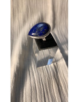 bague en argent & Lapis...