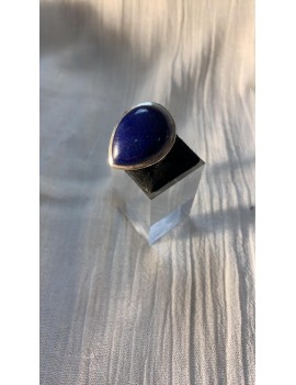 bague en argent & Lapis...