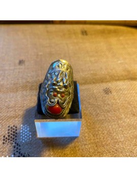 bague dragon chinois corails